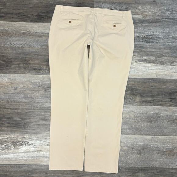 Bonobos Pink Mens 40x30 Preppy Stretch Flat Front Tailored Fit Chino‎ 2.0 Pants - Picture 2 of 15